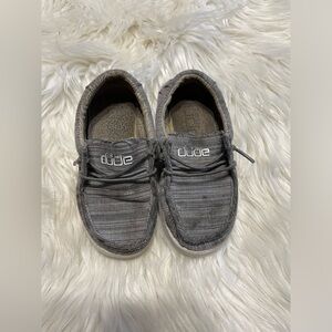 Hey Dude grey toddler